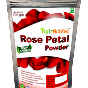 Nutractive Organic Rose Petal Powder (100gm)