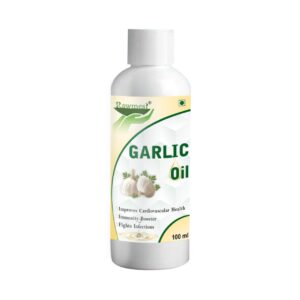 Rawmest Garlic Ayurvedic Oil 100ml | 100% Pure, Natural Oil for Immune Support, Hair Growth & Wellness |